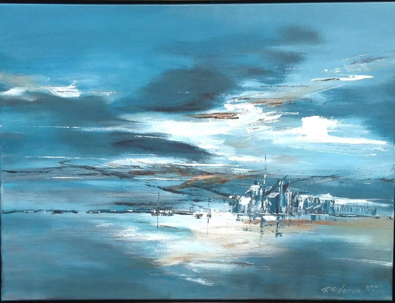 Maleri nr 22 60 cm X 80 cm